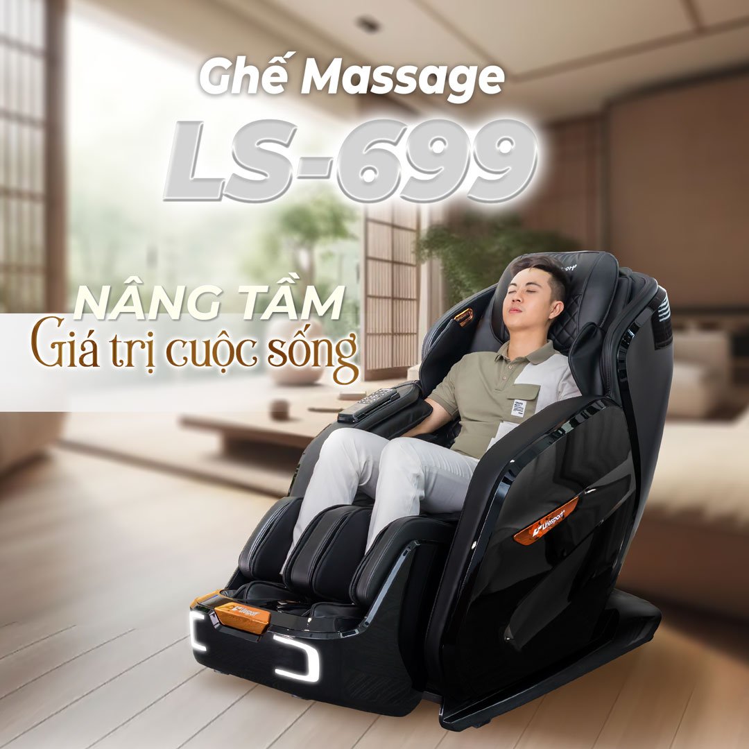 Ghế massage LifeSport LS-699 mới 100%